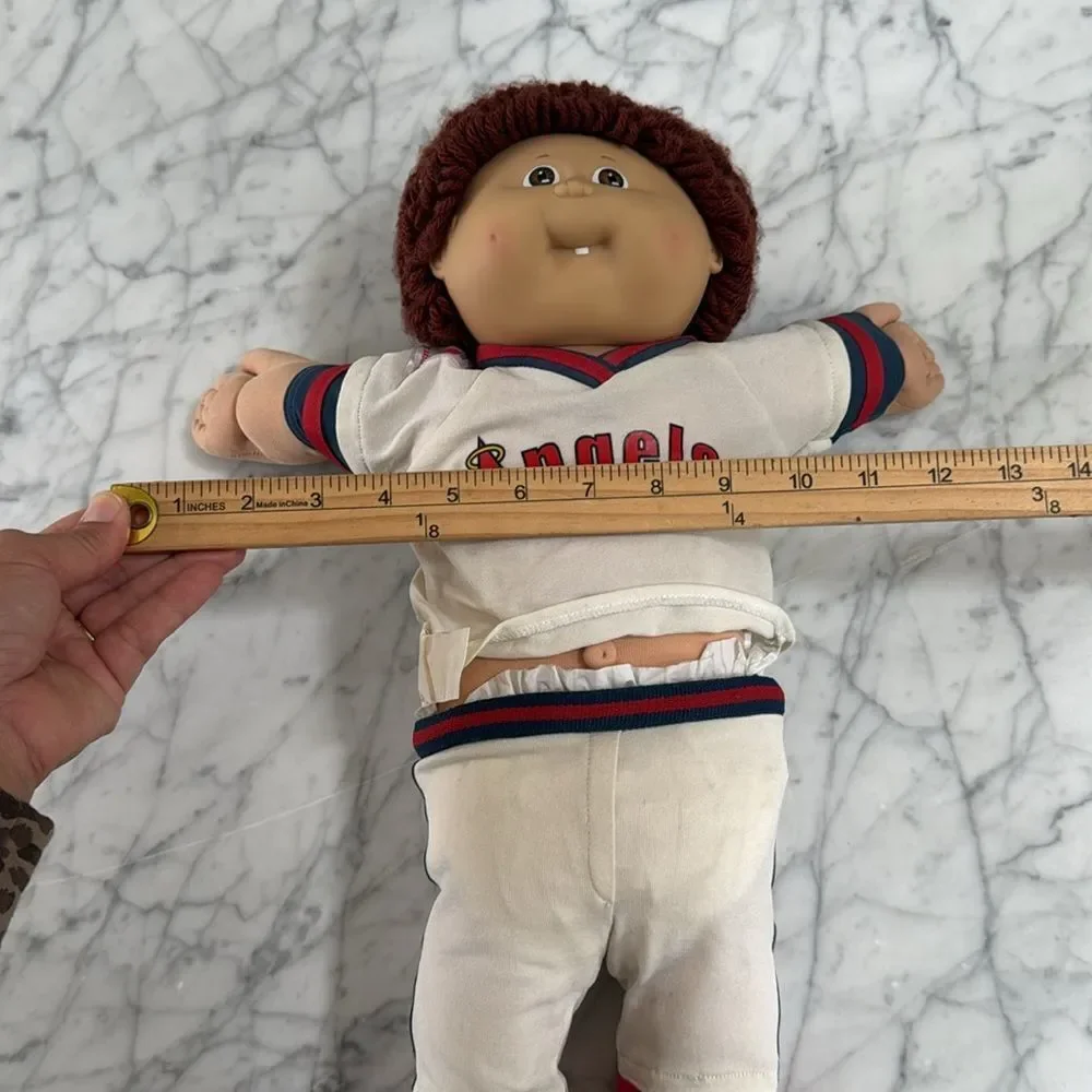 Vintage cabbage patch kids MLB California Angels Jersey edition uniform baseball